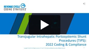 2022 Transjugular Intrahepatic Portosystemic Shunt Procedures (TIPS)