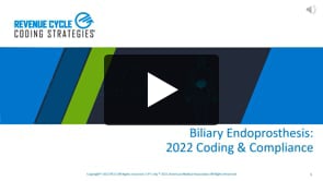 2022 Biliary Endoprosthesis