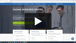 Navigating the Coding Resource Center Gore