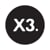 We are X3.