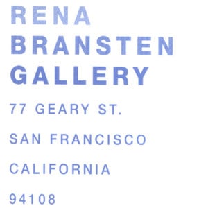 Profile picture for Rena Bransten Gallery