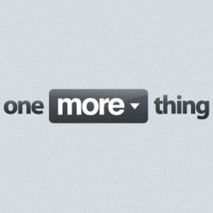 Profile picture for One More Thing