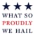 What So Proudly We Hail
