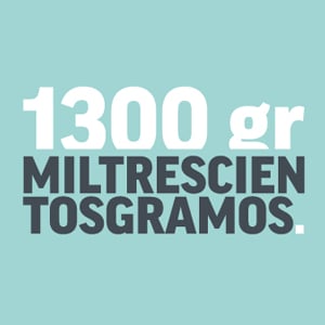 Profile picture for Miltrescientosgramos - 1300gr