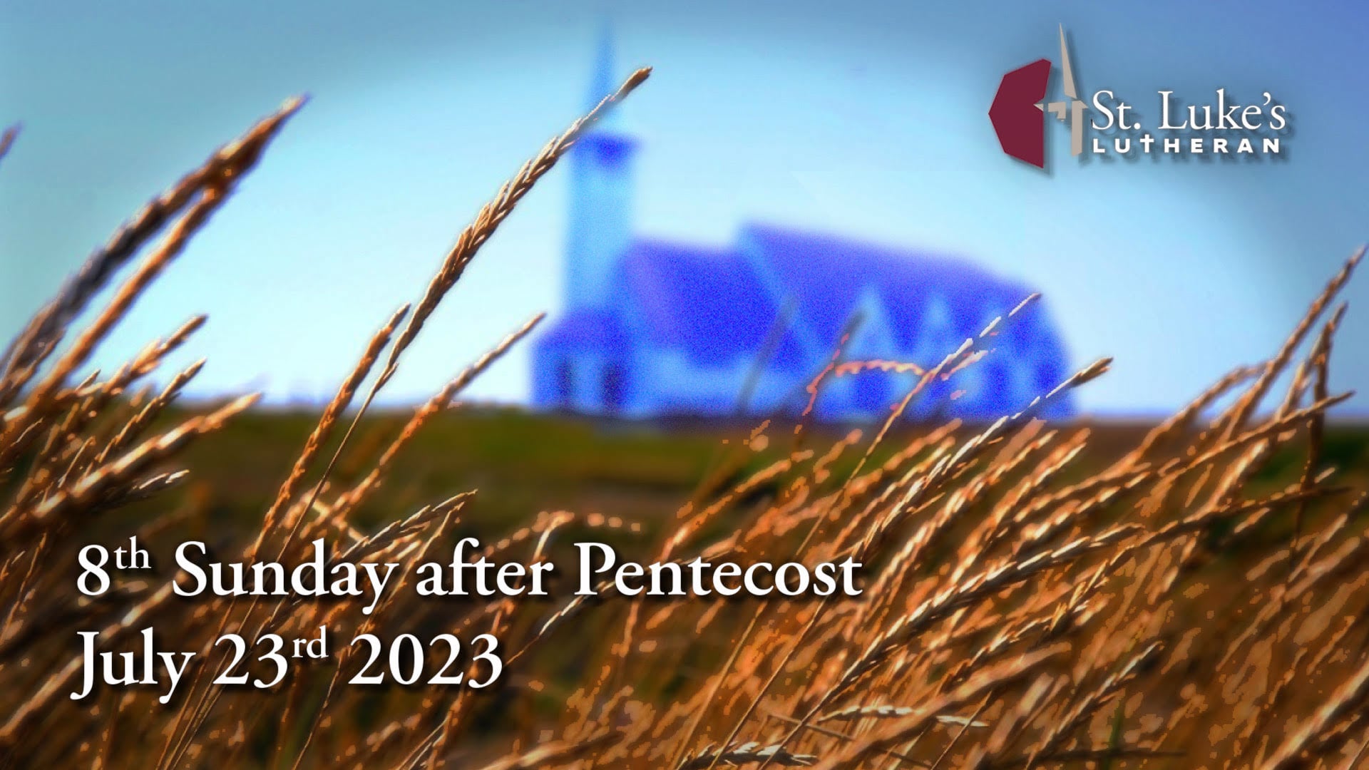 Eighth Sunday After Pentecost