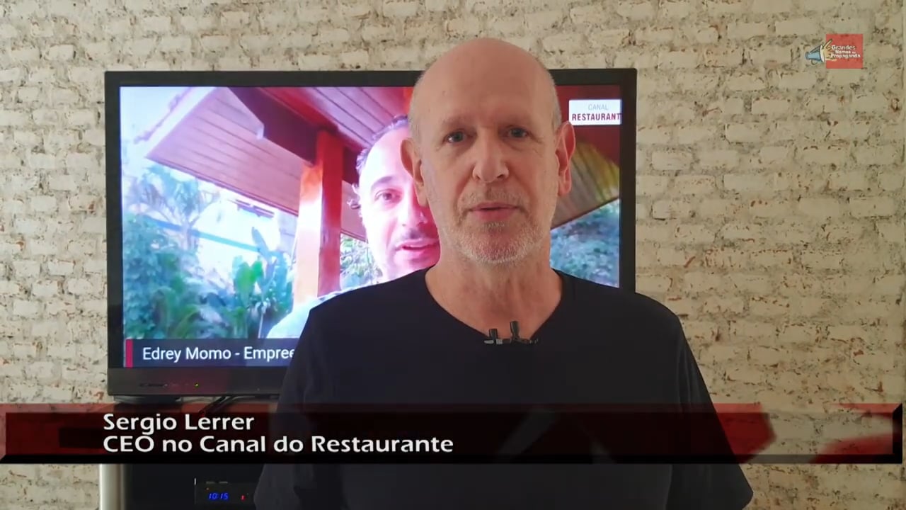 Canal Restaurante é tema de matéria no Grandes Nomes da Propaganda