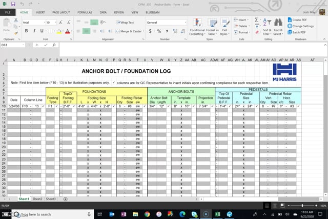 Training Video-OPM 330 Anchor Bolts and Foundations