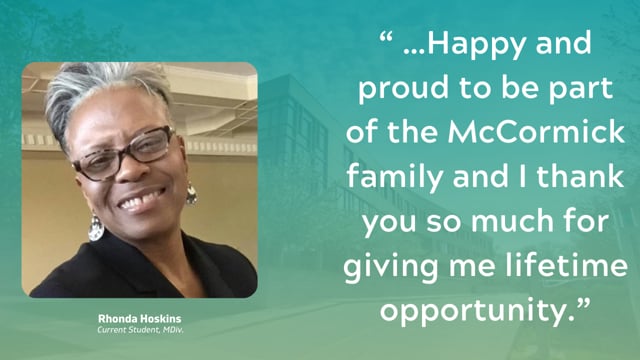 Rhonda Hoskins Says Thank You!