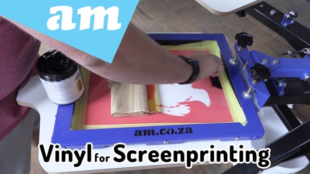 Use Vinyl Cutter and Screen Printer for Fast Turnaround T-Shirt Multi-Colour Screen Printing