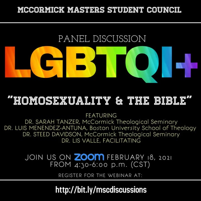 LGBTQI+: "Homosexuality the Bible"