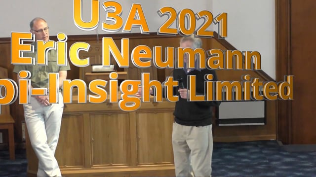 U3A March 2021 Eric Neumann - Epi Insight The NZ Pig Industry
