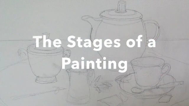 The Stages of a Painting From Beginning to End FREE