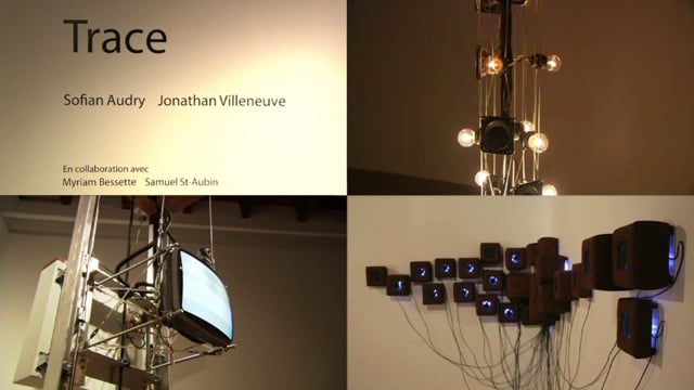 Trace / by Sofian Audry and Jonathan Villeneuve, 2007-2008