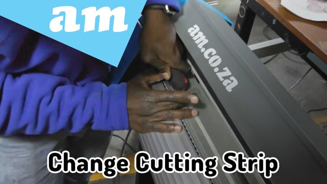 When to Replace and How-to Replace Cutting Strip on V-Series, V-Smart and V-Auto Vinyl Cutters