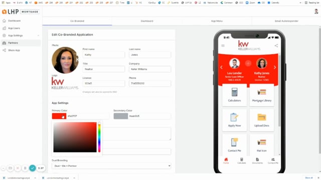 Co-Branded Mobile Apps