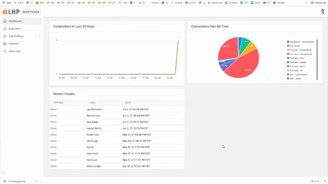 Loanzify Mobile App - Web Dashboard