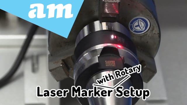 LabelMark Fibre Laser Marking Machine with Rotary Unit Basic Setup and Rotating Marking Usage Guide
