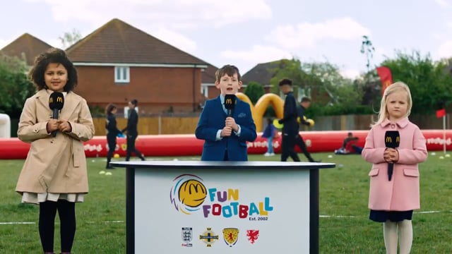 Enjoy our FAW McDonald's Free Fun Football Sessions