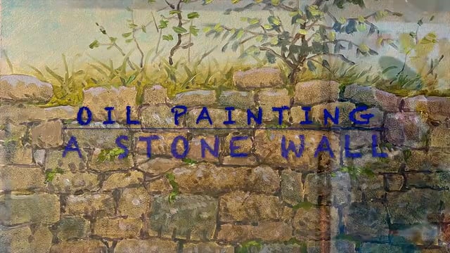 How to Paint a Stone Wall  - Subscribe to View