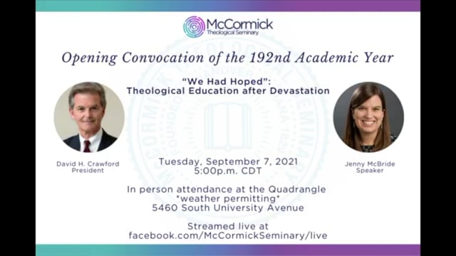 2021 Opening Convocation