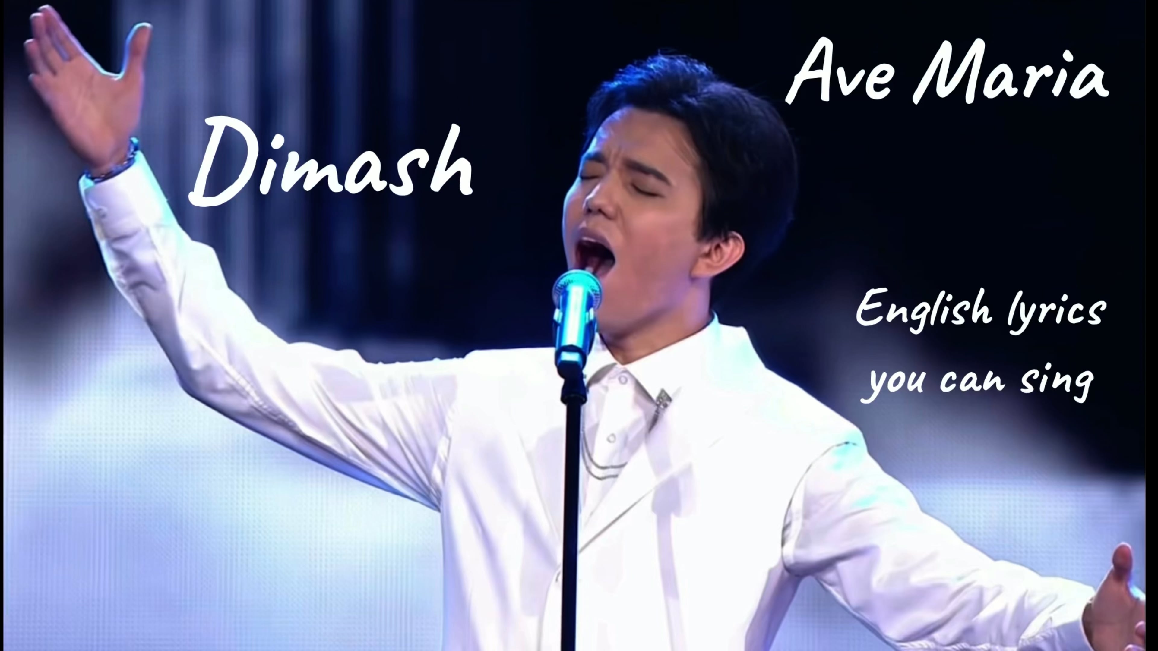 English Lyrics You Can Sing To Igor Krutoys Ave Maria Sung By Dimash