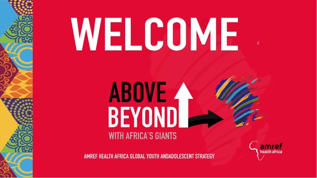 YOUTH STRATEGY LAUNCH | AMREF