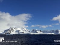 南極の風景 雪山、風景、航海、青空、4K