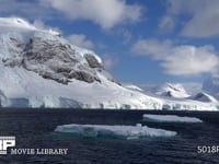 南極の風景 雪山、風景、氷山、流氷、氷河、航海、4K