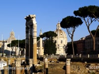 フォーリ・インペリアーリ 諸皇帝の公共広場、古代遺跡、4K