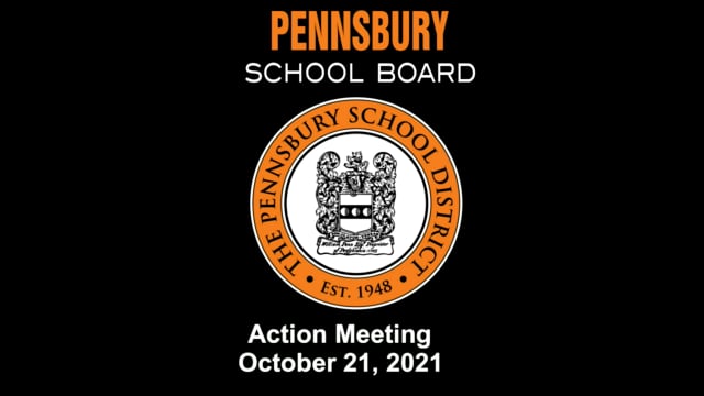 Pennsbury School Board Meeting for October 21, 2021
