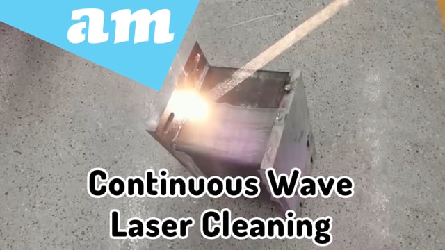 RustOff Continuous Wave (CW) Fiber Laser Cleaning System Offers Extreme Fast Rust Cleaning