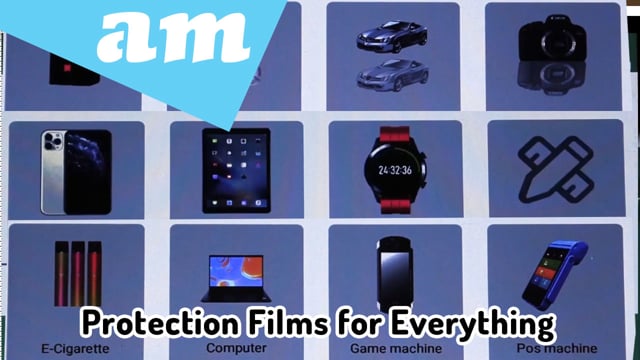 Protection Films for Everything, V-Auto Film Cutter Menus and Device Shape Library At a Glance