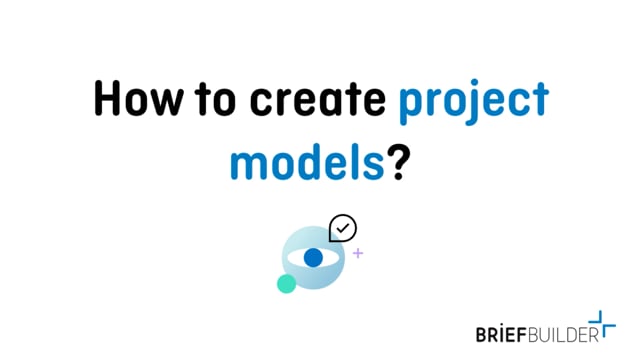 How to create project models?