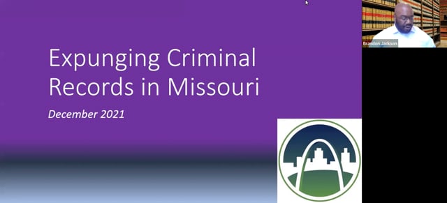 Expunging Criminal Records in Missouri (December 7, 2021)