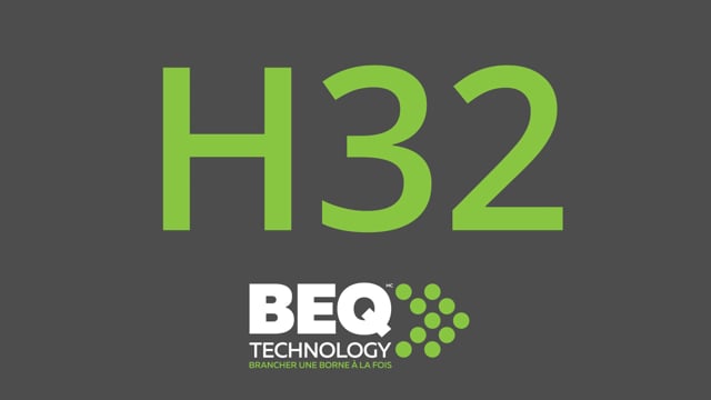 Présentation de la borne BEQ H32