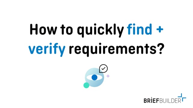 Quickly Find and Verify Requirements
