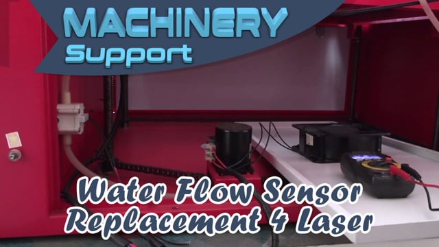 Water Protection Error Diagnosis and Water Flow Sensor Replacement for TruCUT Desktop Laser Machine