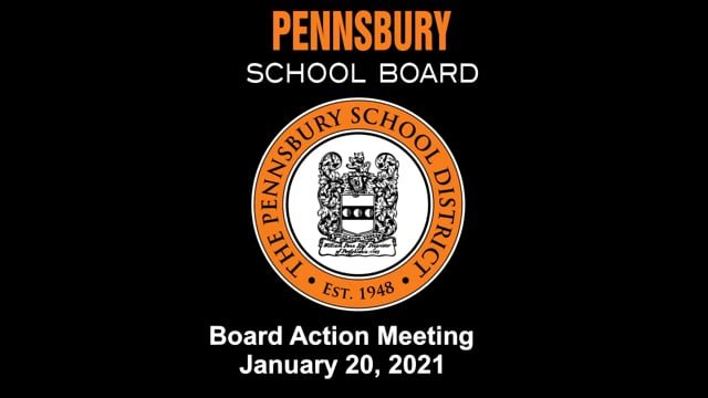 Pennsbury School Board Meeting for January 20, 2022