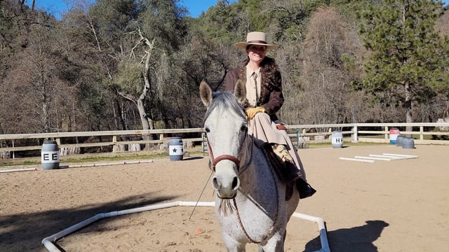 The Other Side of Cowboy Dressage