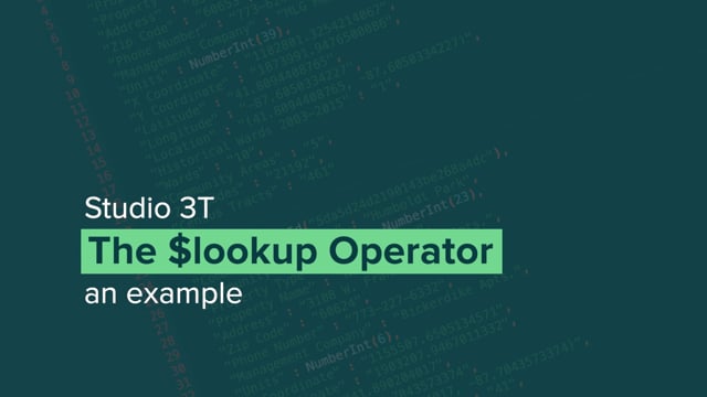 MongoDB $lookup Example | MongoDB Aggregation Pipeline