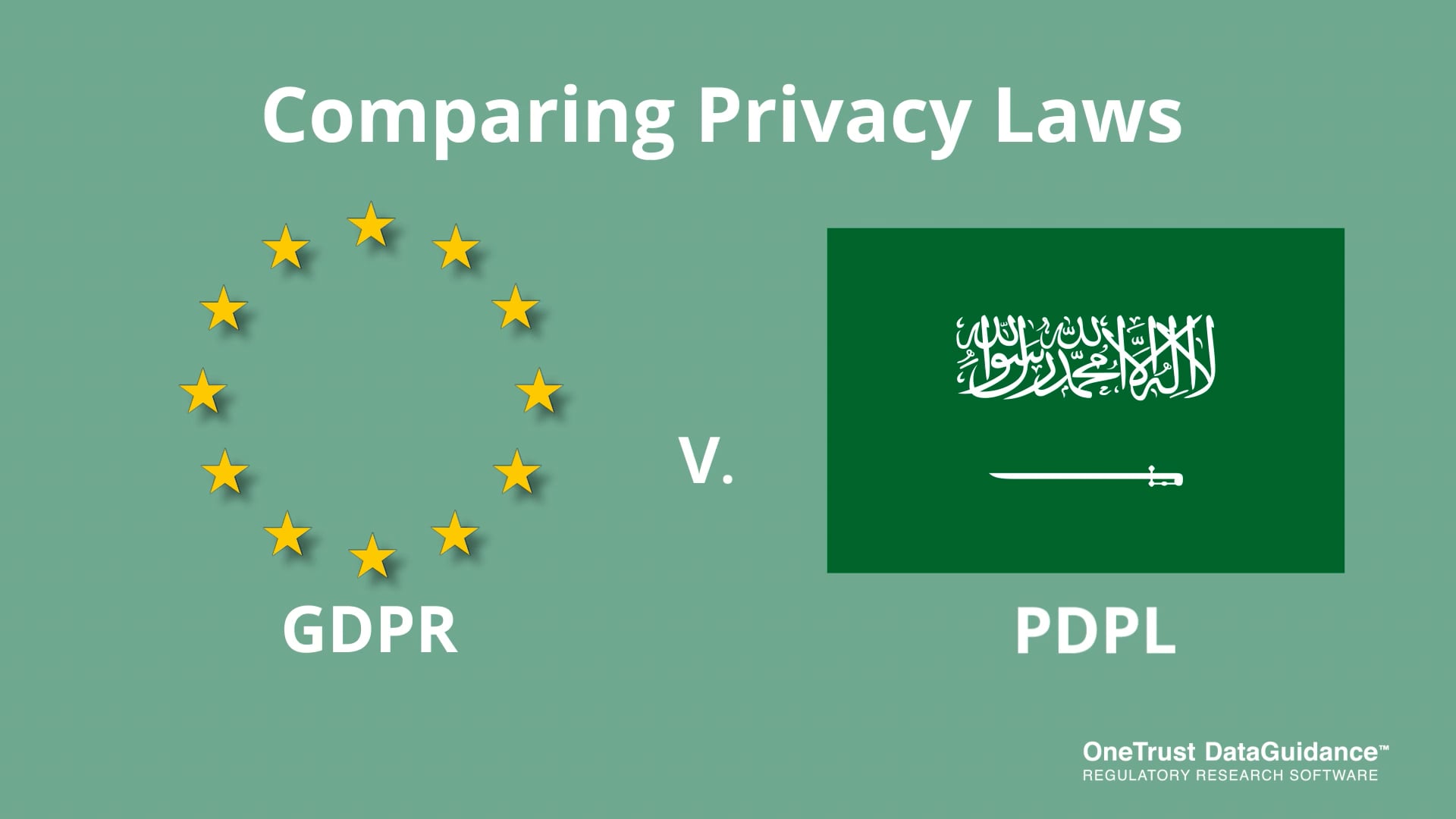 Comparing Privacy Laws Gdpr V Saudi Arabia S Pdpl Dataguidance