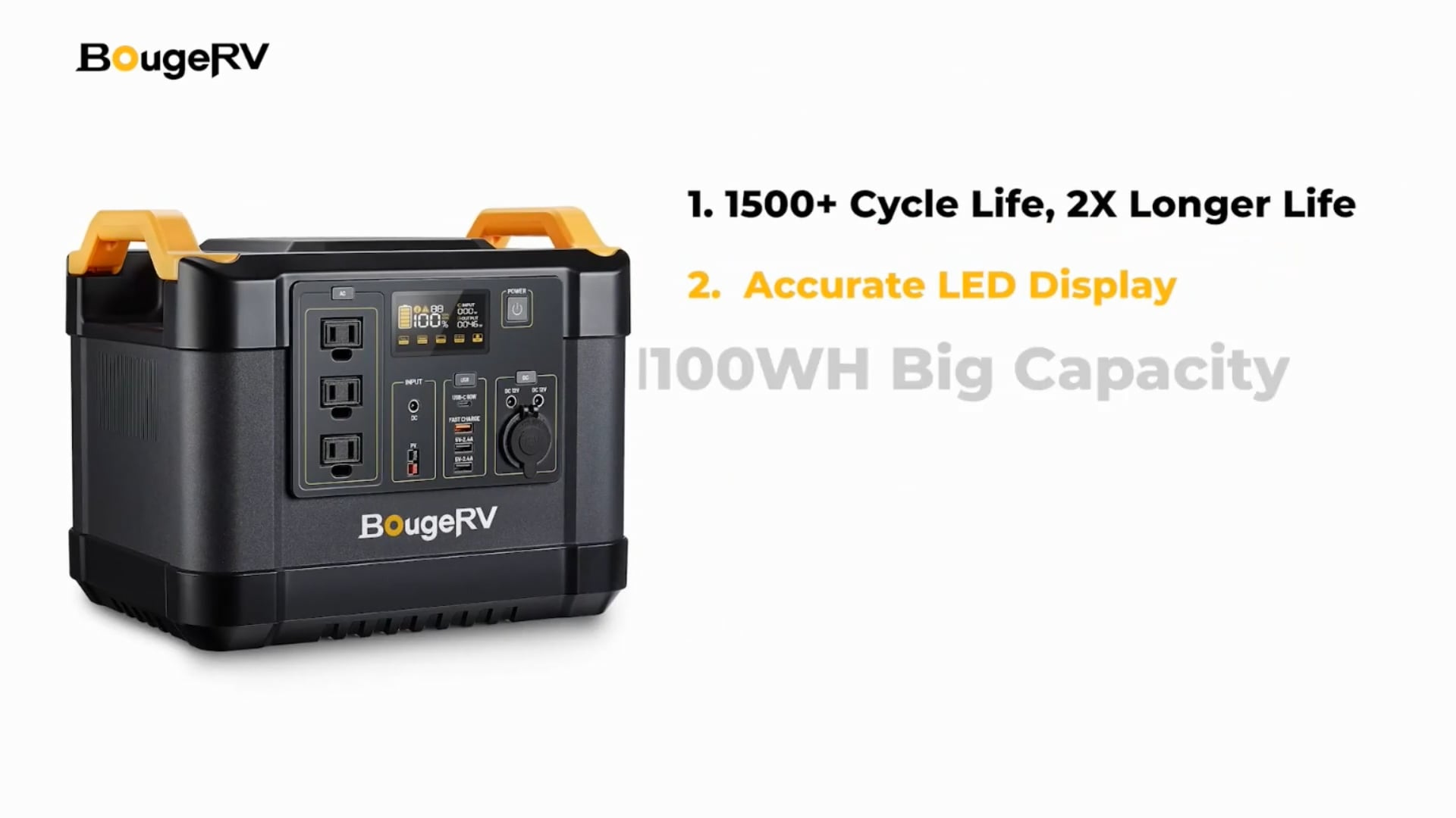 Bougerv Portable Wh Power Station Solar Generator W On Vimeo