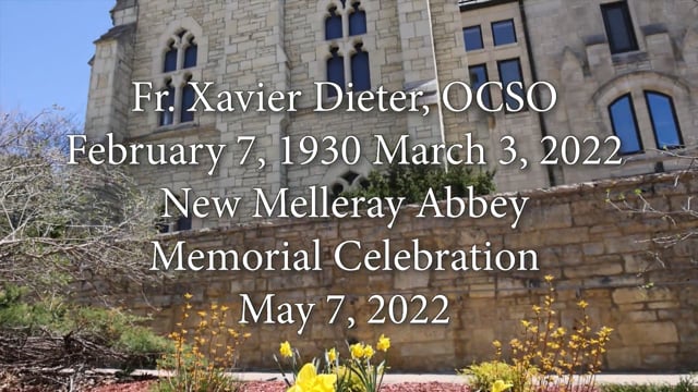 Fr. Xavier Dieter Memorial at New Melleray Abbey