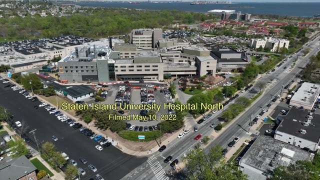 Aerial survey for future improvements to pedestrian safety on Seaview Ave at Staten Island University Hospital North (HD)