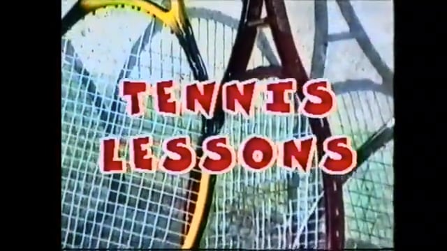 Tennis Lessons 1996
