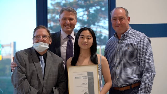 27th Annual Michael J. Petrides Student Award for Excellence in Mathematics and Science