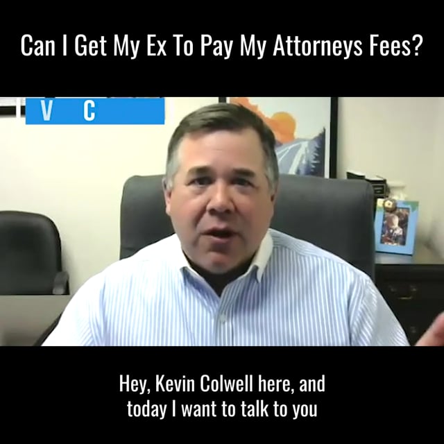 Can I Get My Ex Or Child’s Other Parent To Pay My Legal Fees