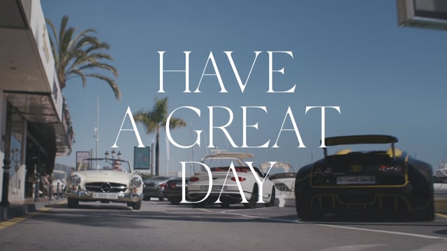 HAVE A GREAT DAY | KITTY SPENCER | PUERTO BANÚS