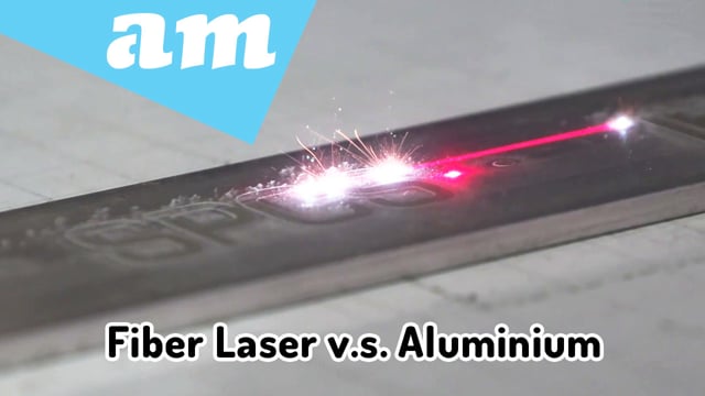 Fiber Laser Aluminium Marking with Permanent Serial Numbers by LabelMark 20W Fiber Laser Machine