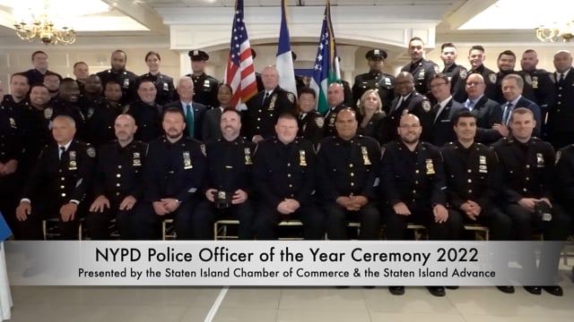 NYPD Police Officer of the Year Ceremony 2022